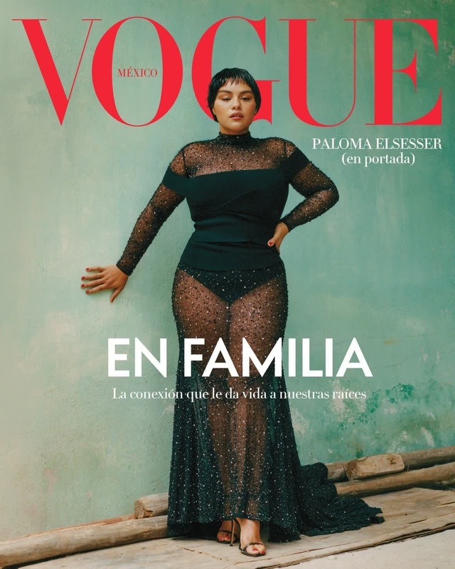 Paloma Elsesser Vogue Editorial Portrait