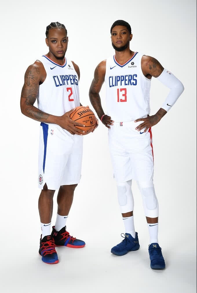 Paul George Los Angeles Clippers Media Day Portrait