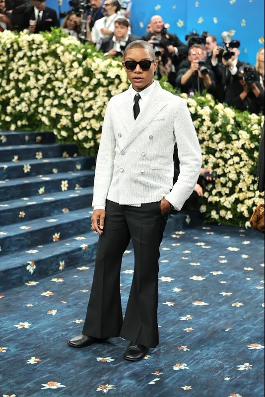 Pharrell Williams Met Gala Arrival Portrait