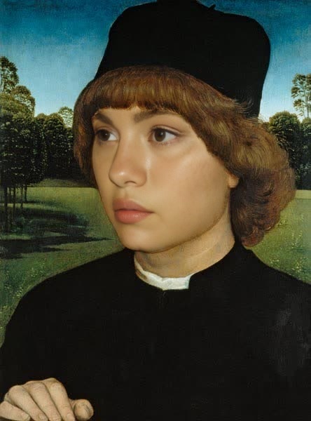 Portrait Of A Man Hans Memling Oil Painting Portrait