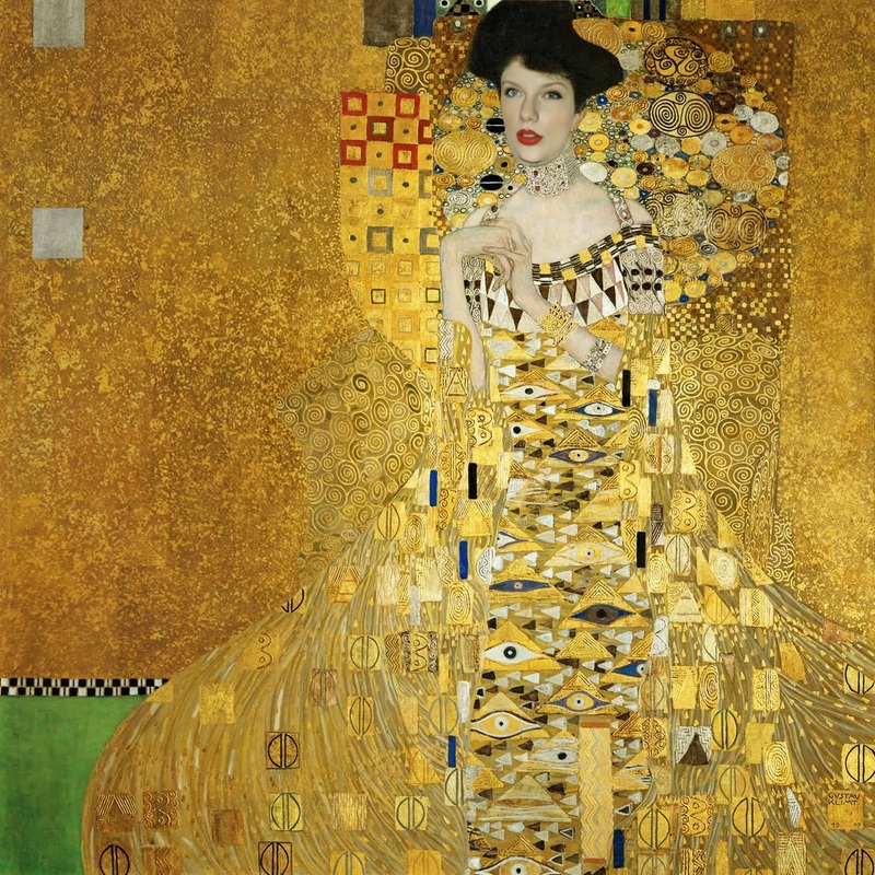 Portrait Of Adele Bloch-Bauer Gustav Klimt Oil Painting