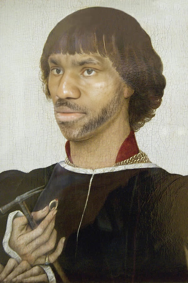 Portrait Of Francesco DEste Rogier Van Der Weyden Oil Painting