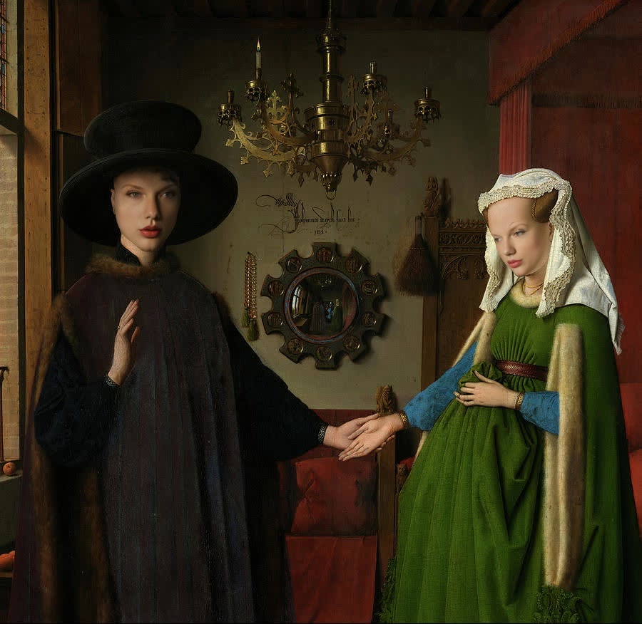 Portrait Of Giovanni Arnolfini Jan Van Eyck Oil Painting