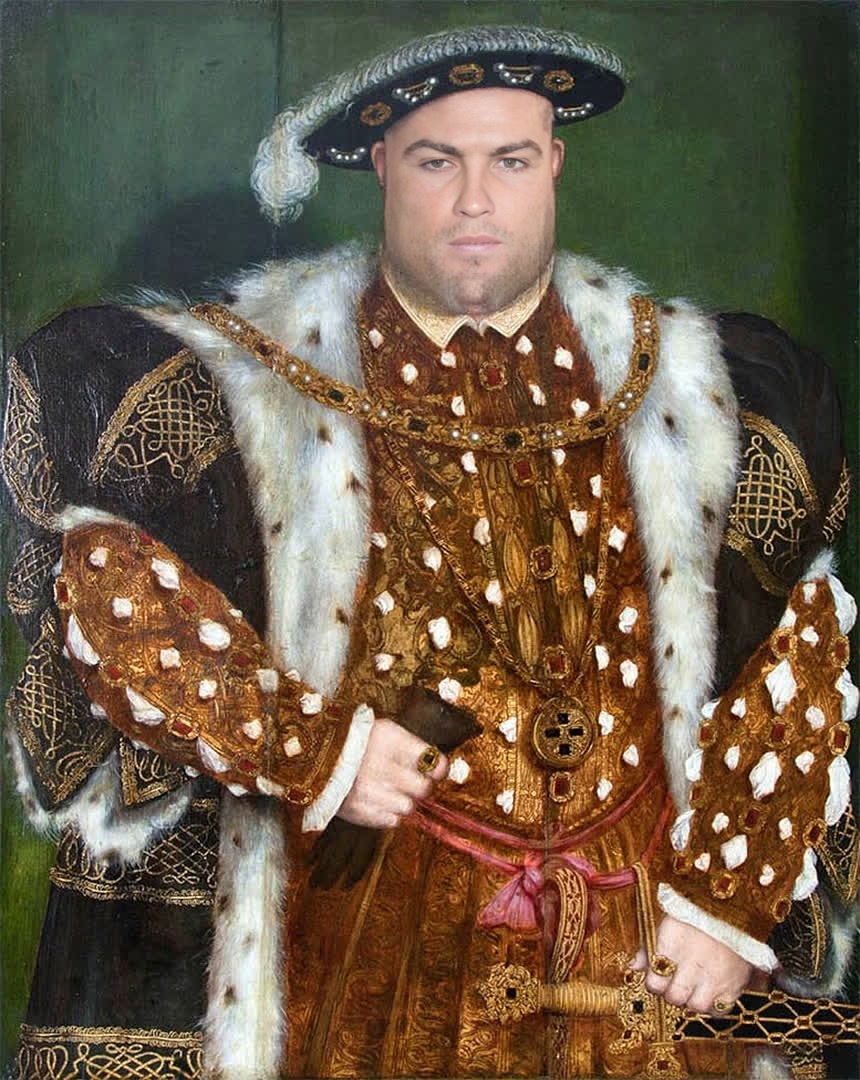 Portrait Of Henry Viii Hans Holbein The Younger Oil Painting