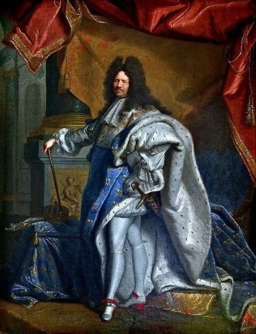 Portrait Of Louis Xiv Hyacinthe Rigaud Oil Painting