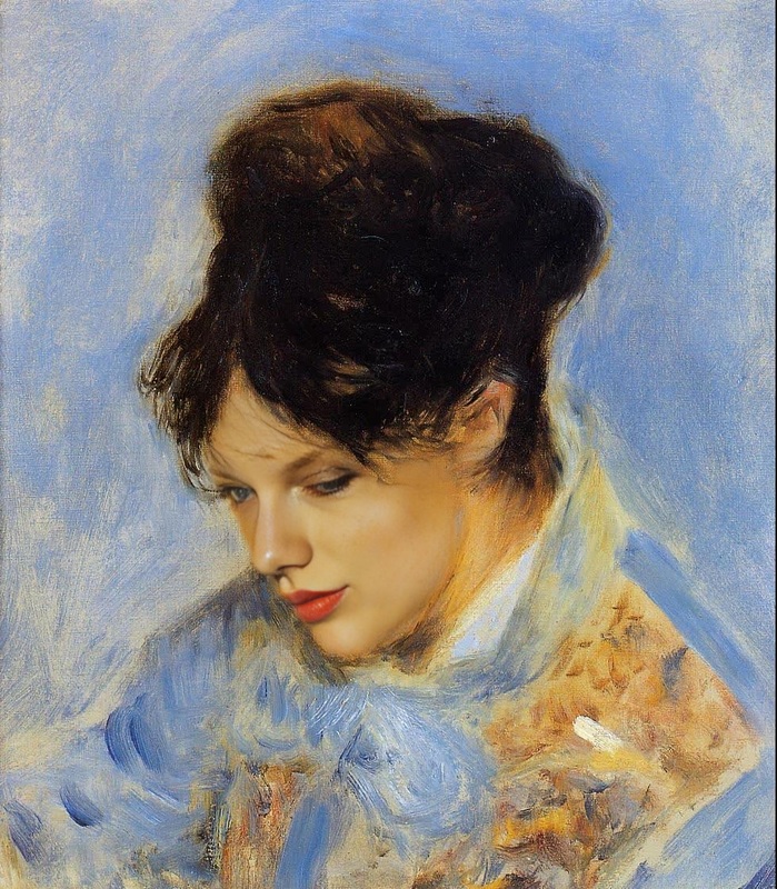Portrait Of Monet Renoir Oil Painting