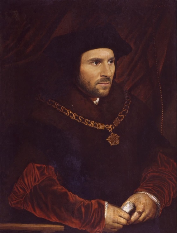 Portrait Of Sir Thomas More Hans Holbein The Younger Oil Painting