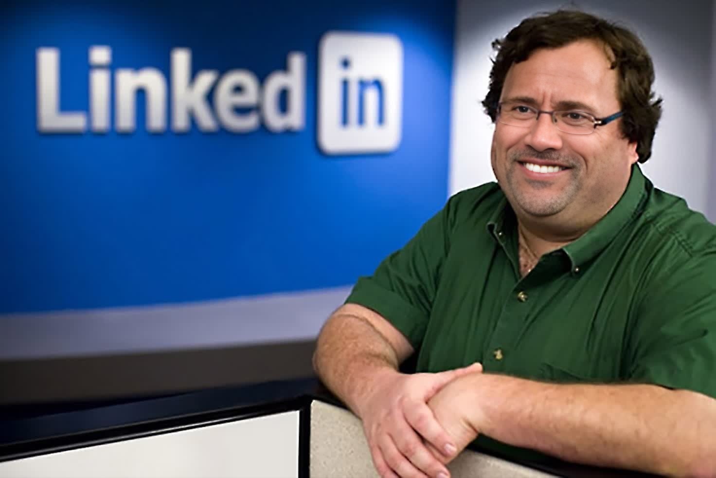 Reid Hoffman Linkedin Founder Press Portrait