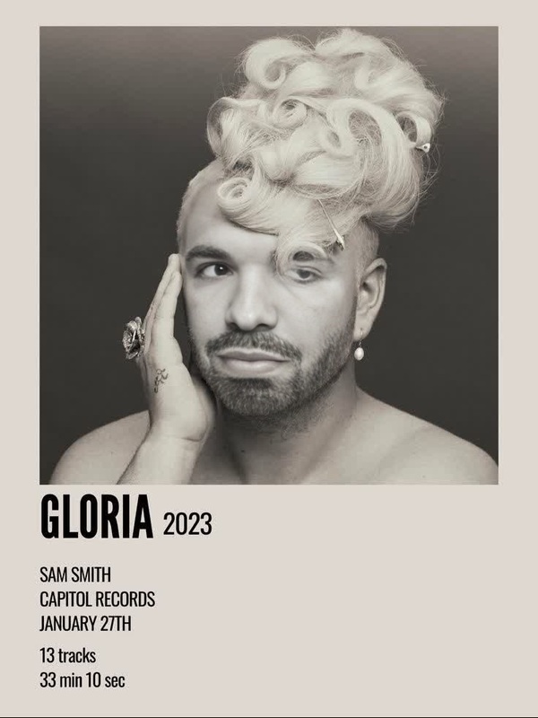 Sam Smith Gloria Album Cover Portrait
