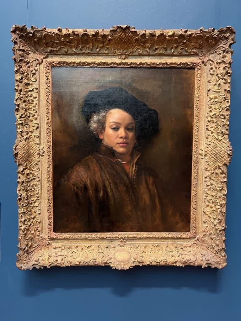 Self Portrait Rembrandt Van Rijn Oil Painting Portrait