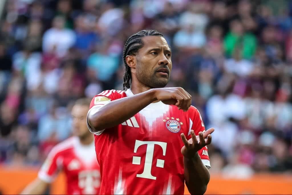 Serge Gnabry Bayern Munich Media Day Portrait