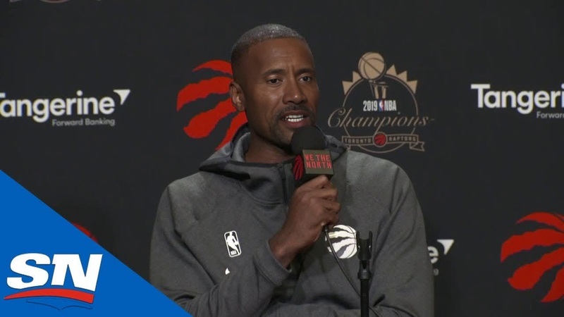 Serge Ibaka Toronto Raptors Media Day Portrait