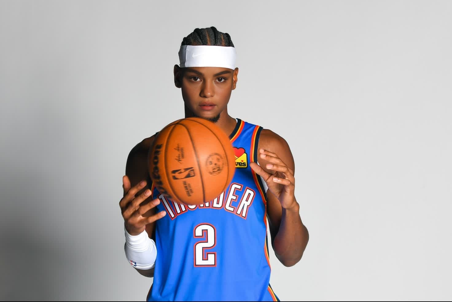 Shai Gilgeous-Alexander Okc Thunder Media Day Portrait