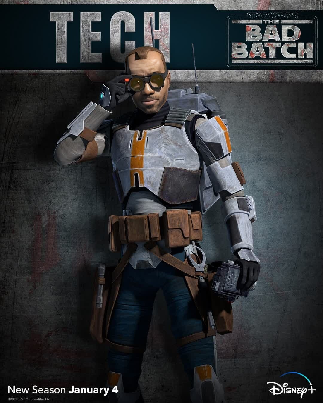 Tech The Bad Batch Star Wars