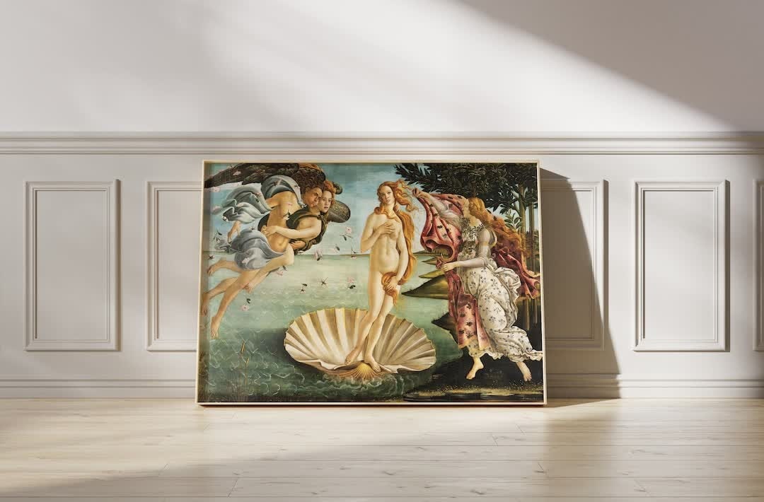 The Birth Of Venus Sandro Botticelli Oil Painting Portrait