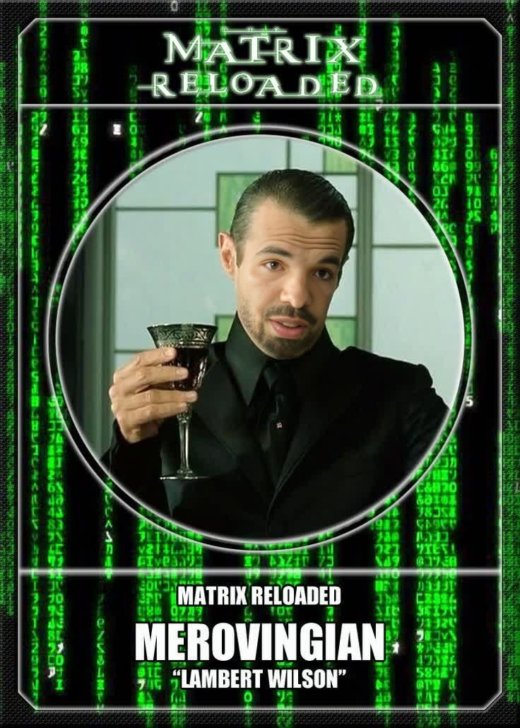 The Merovingian The Matrix Reloaded