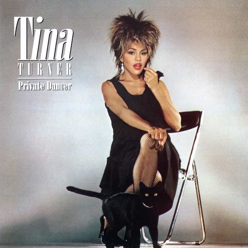 Tina Turner Private Dancer Album Cover Portrait