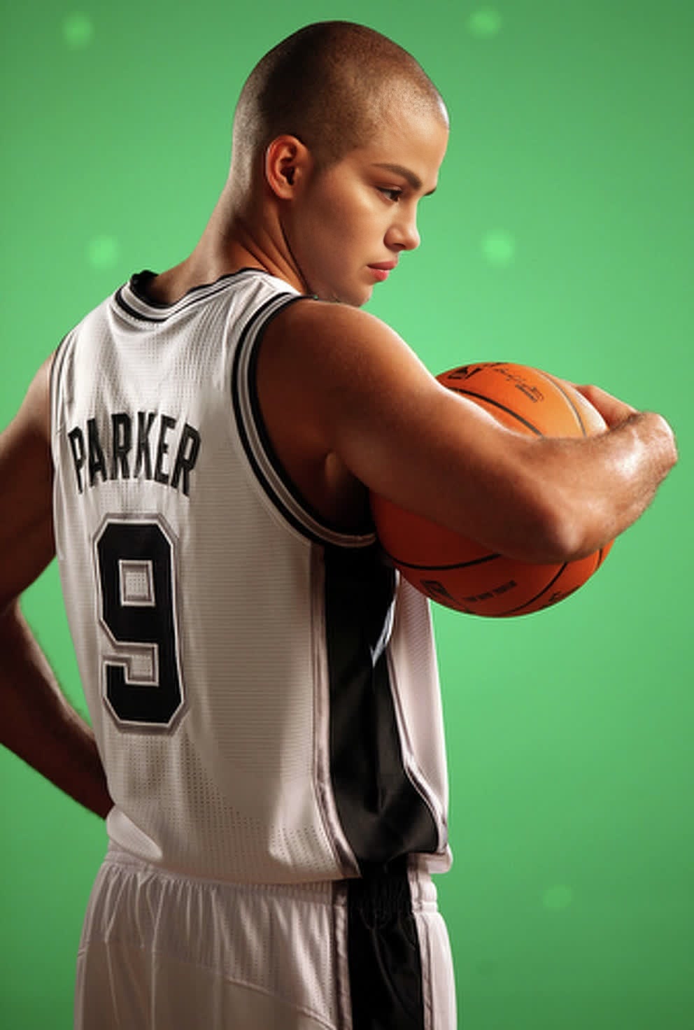 Tony Parker San Antonio Spurs Media Day Portrait