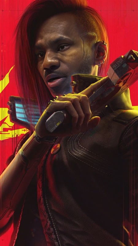 V Female Cyberpunk 2077 Photorealistic Portrait