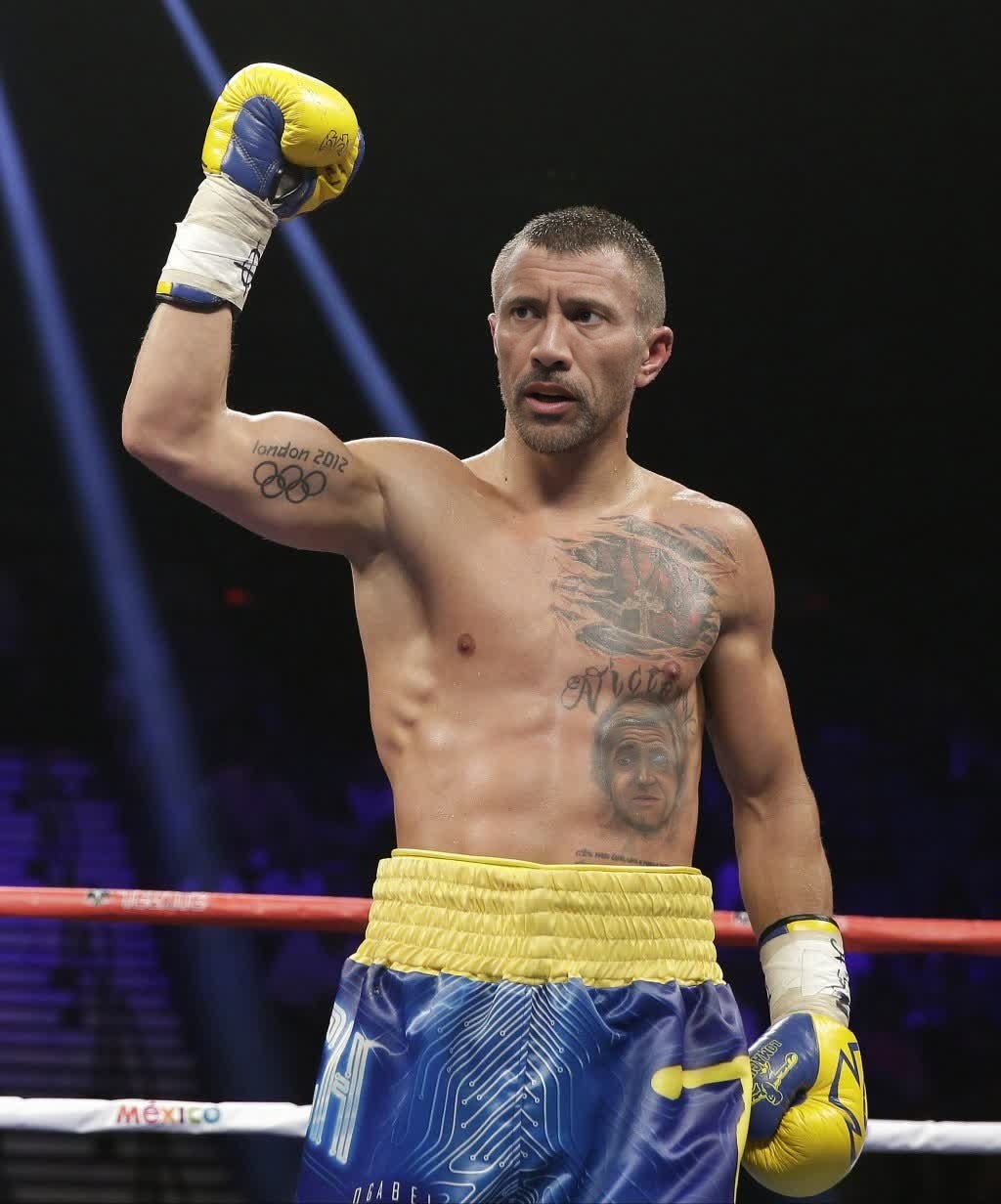 Vasyl Lomachenko Boxing Press Portrait
