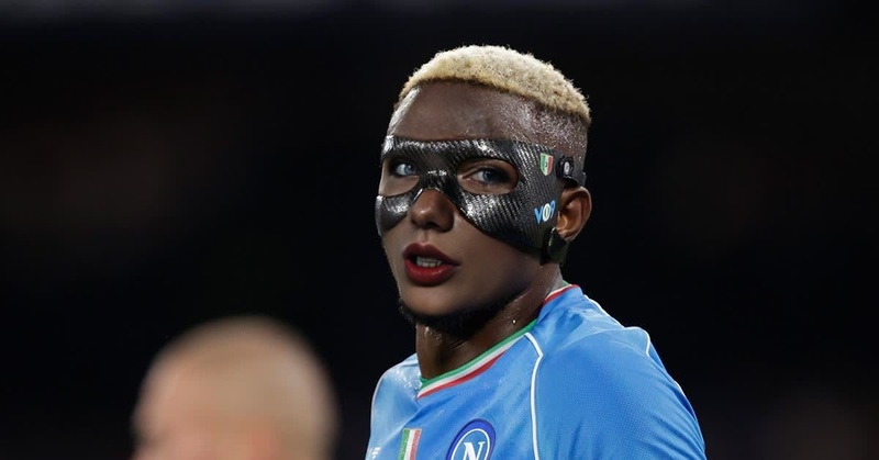 Victor Osimhen Napoli Media Day Portrait
