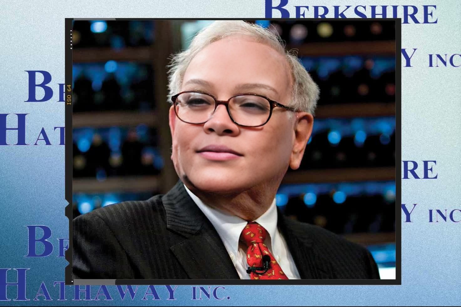 Warren Buffett Berkshire Hathaway Press Portrait