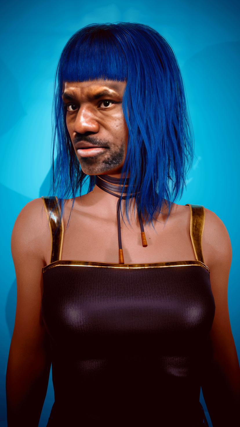 Evelyn Parker Cyberpunk 2077 Photorealistic Portrait