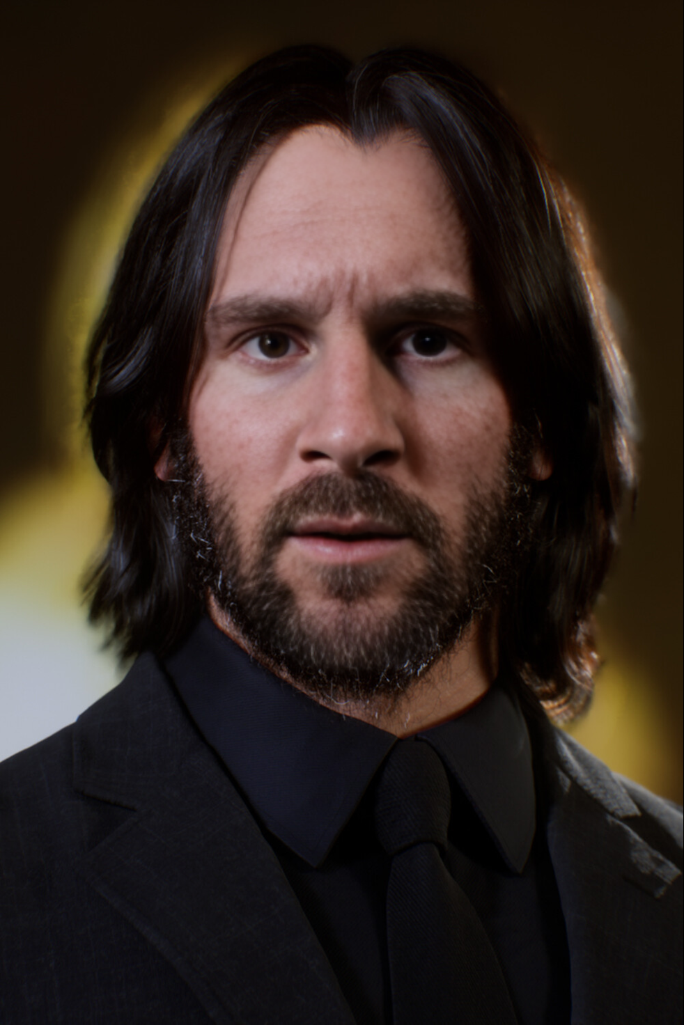 Keanu Reeves John Wick Press Portrait