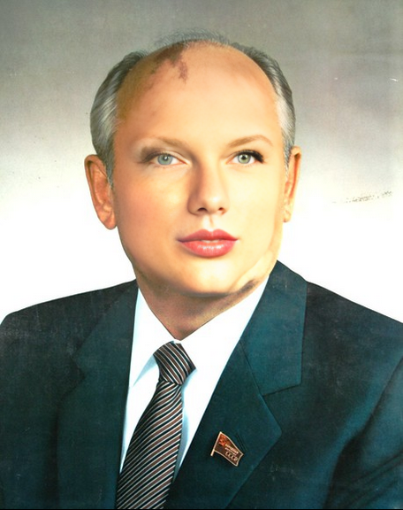 Mikhail Gorbachev Soviet Union Archival Portrait