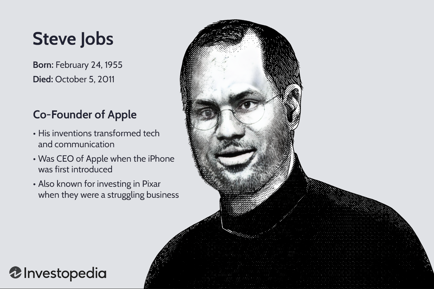 Steve Jobs Apple Founder Archival Press Portrait