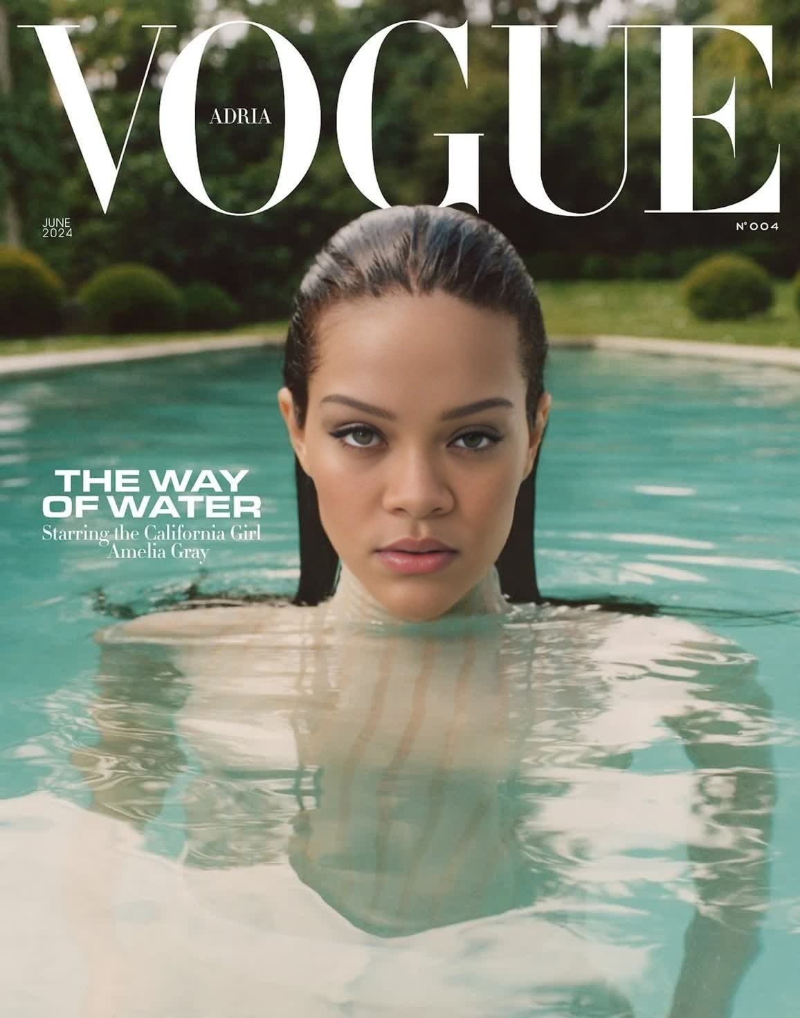 Amelia Gray Hamlin Vogue Editorial Portrait