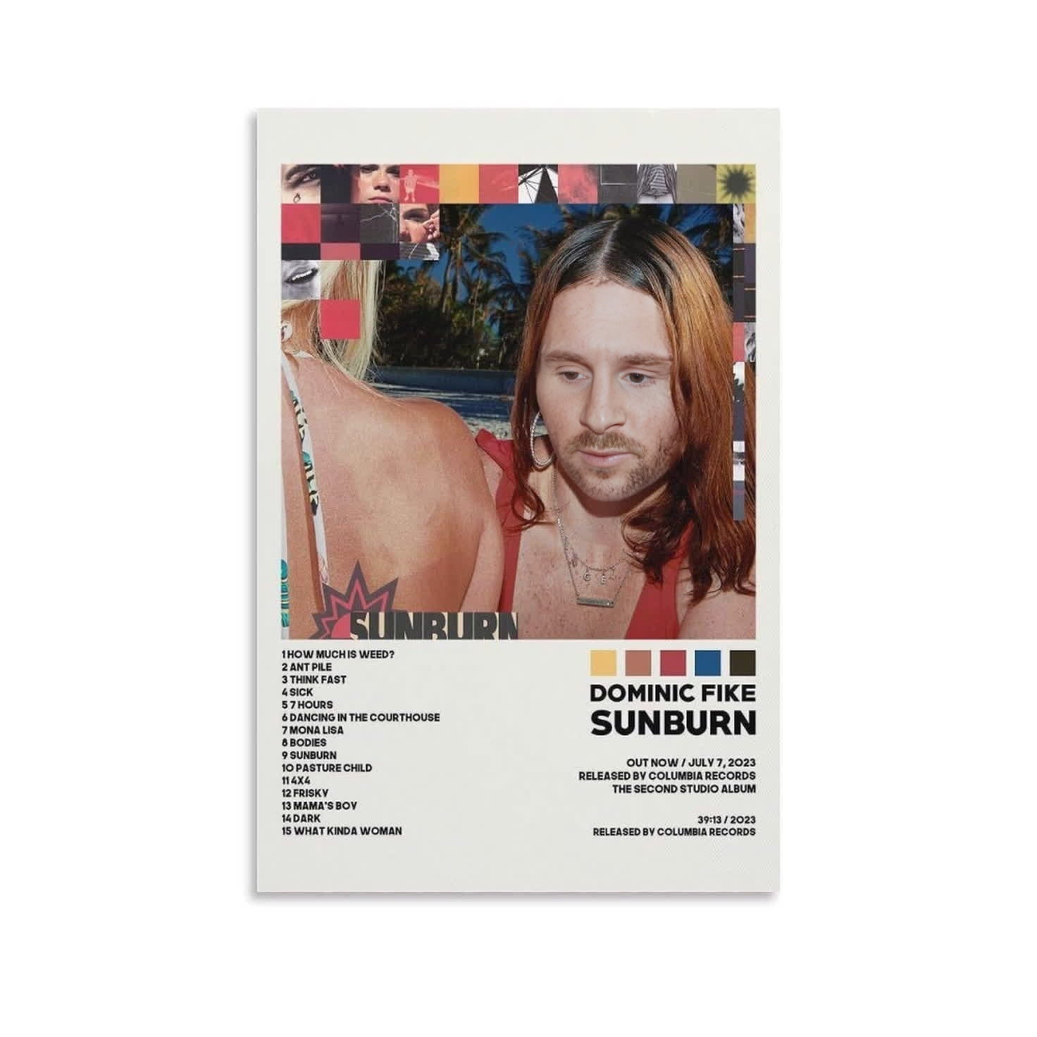 Dominic Fike Sunburn Press Portrait