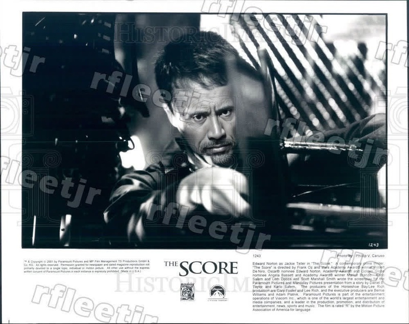 Edward Norton The Score Portrait