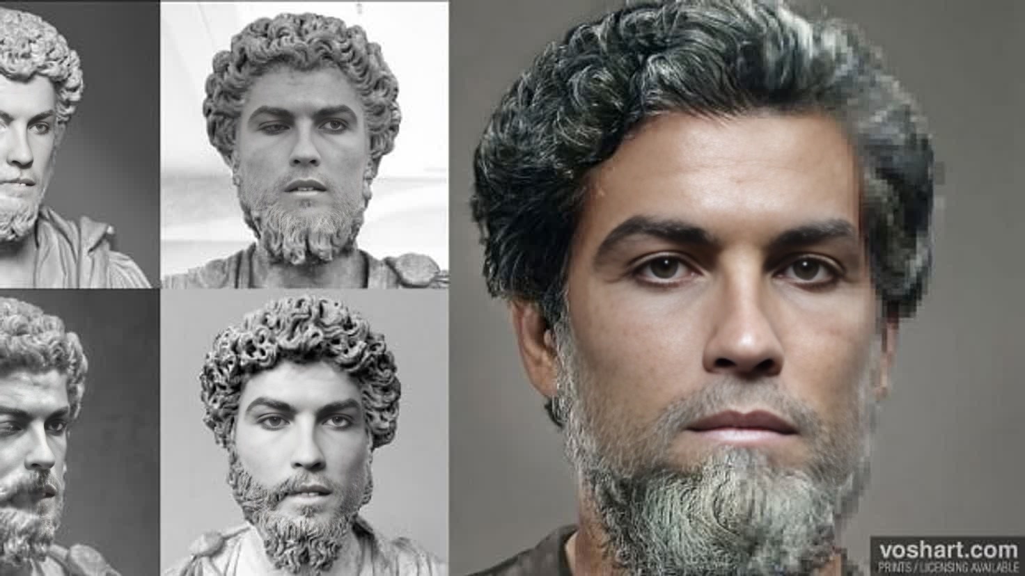 Marcus Aurelius AssassinS Creed Origins Photorealistic Portrait