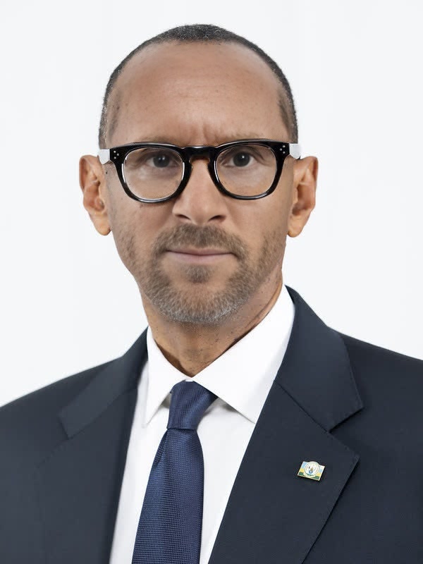 Paul Kagame Rwanda President Press Portrait