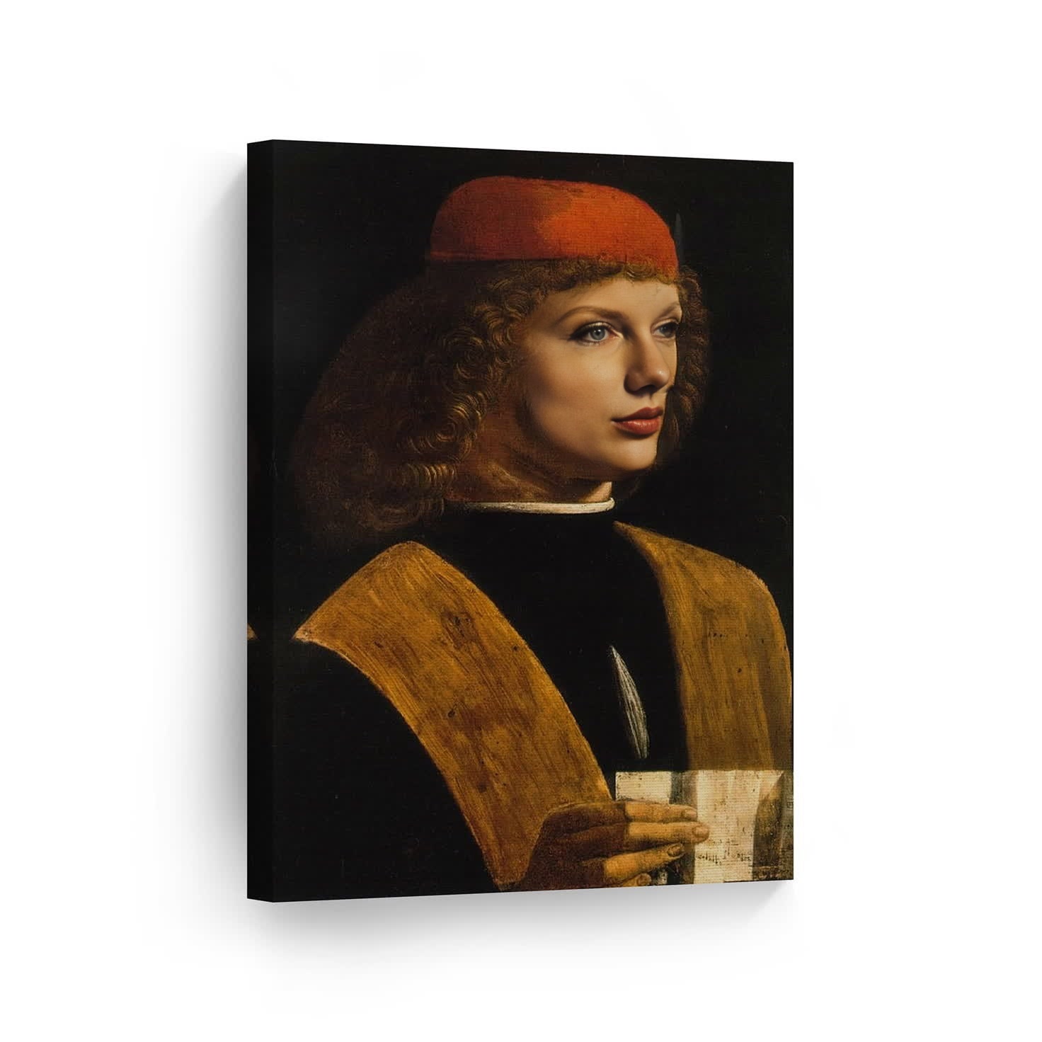 Portrait Of A Musician Leonardo Da Vinci Oil Painting