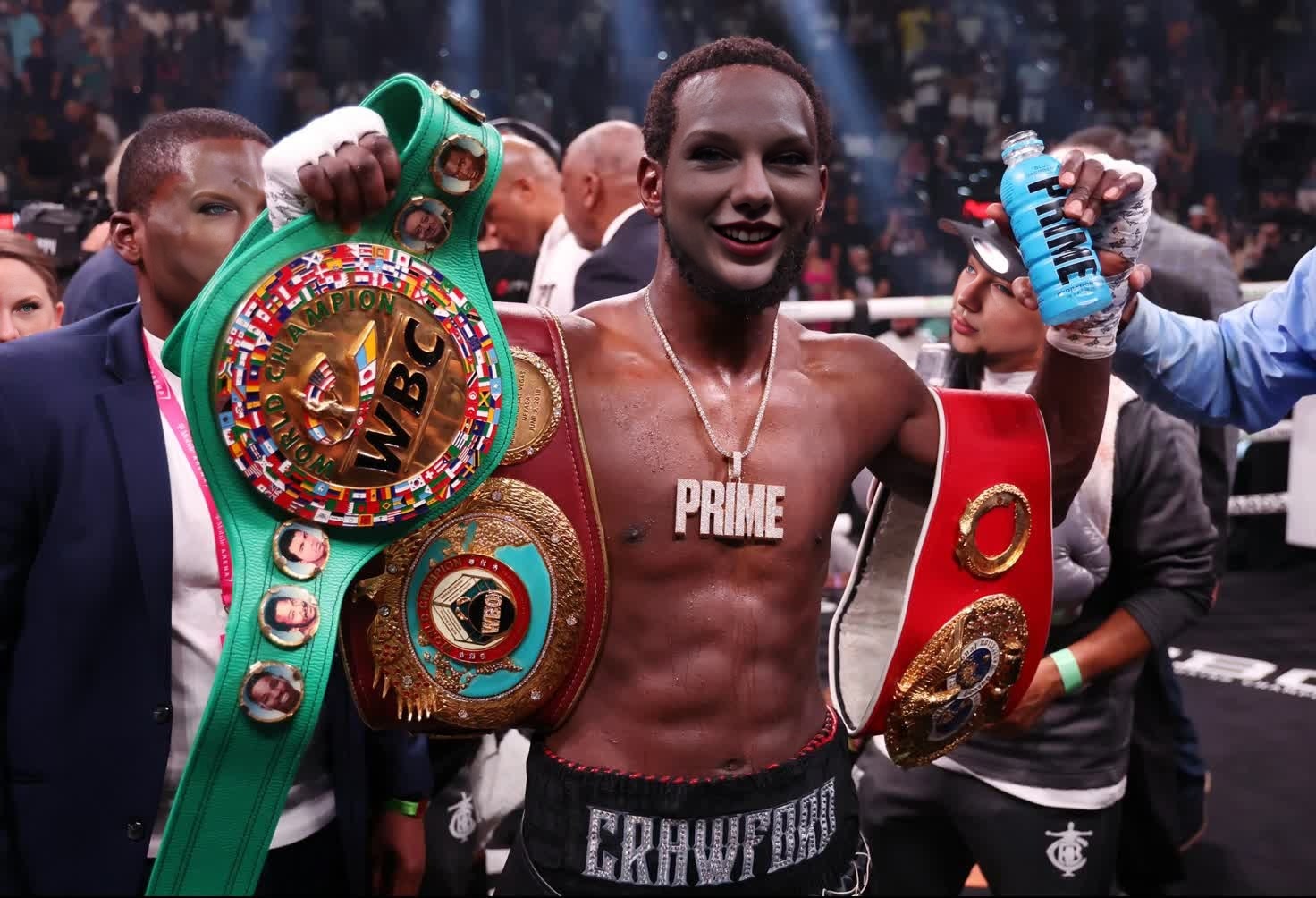 Terence Crawford Boxing Press Portrait