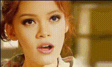 Angry Woman Closeup Face