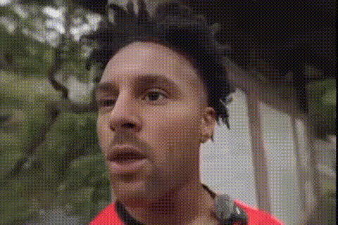 Angry Young Man Face