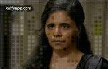 Angry Woman Closeup Face 1