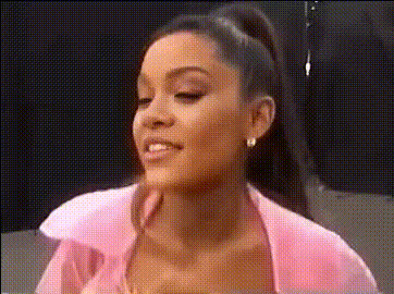 Ariana Grande Thinking Expression