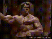 Arnold Schwarzenegger Bodybuilding Pose