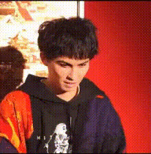 Asian Man Surprised Expression