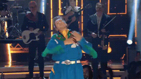 Awards Show Performer Smiling