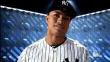 Baseball Player Flexing Muscle