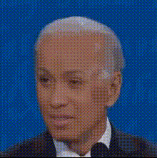 Biden Funny Face Closeup