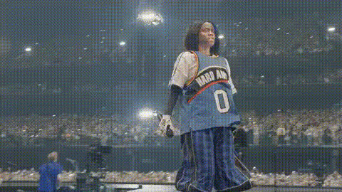 Billie Eilish Performing On Stage
