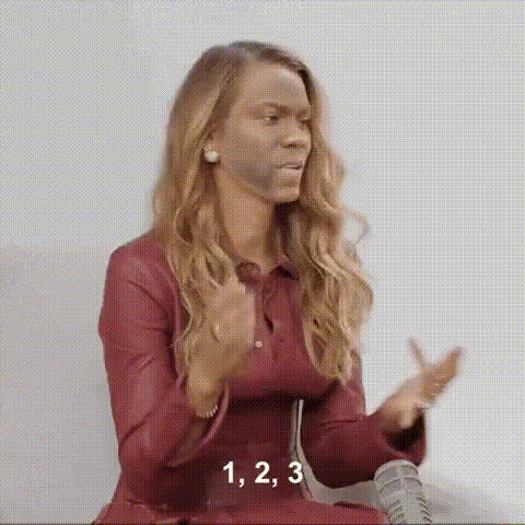 Blake Lively Talking Gesture