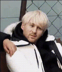 Blonde Hair Funny Face
