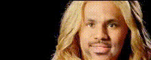 Blonde Woman Funny Face
